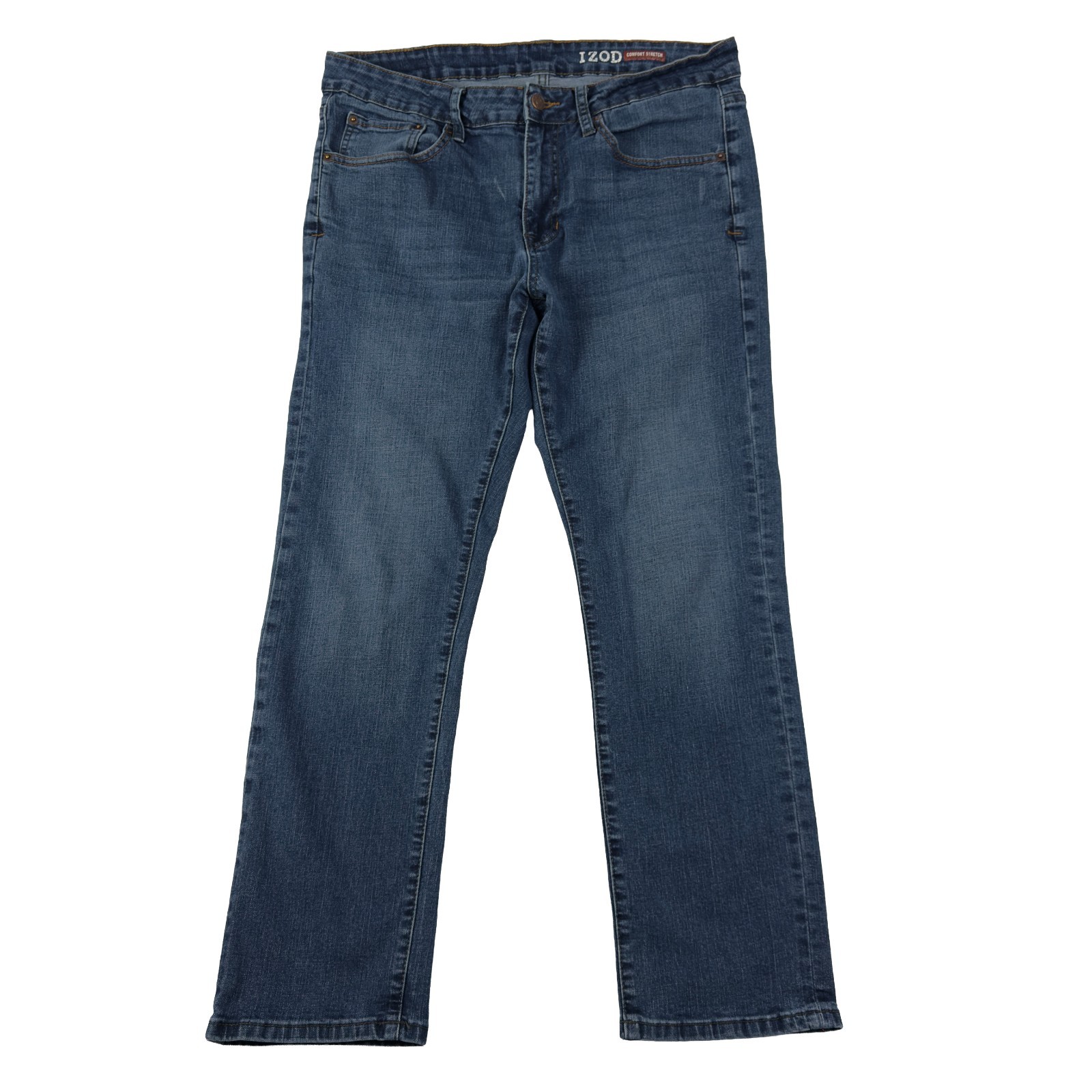 S Straight Fit Jeans 34x30 (35x28.5) Blue Denim Comfort Stre
