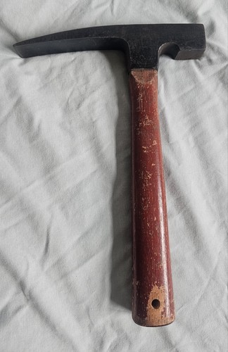Vintage PLUMB 24oz Head Permabond Masonry Bricklayer Rock Hammer Made In USA - Picture 4 of 15
