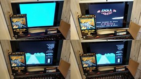 EAGLE FIGHTER MSX MSX2 Game Cartridge Boxed set tested -a515-