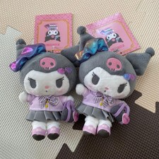 Sanrio Kuromi Kira Mecki Gakuen Mascot Figure Sanrio Brand Set Mascot Plush