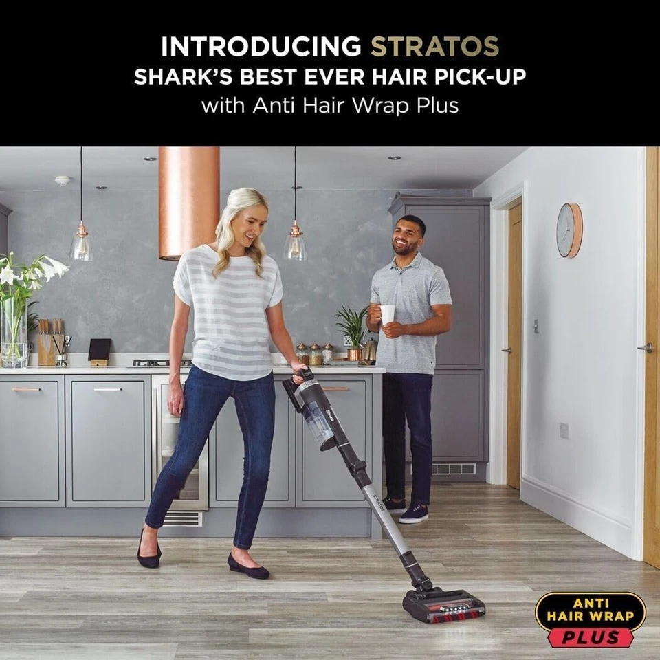 Shark Stratos IZ420UKT Pet Pro Model Cordless Vacuum Anti Hair Wrap [1 Battery] - Image 2 of 4