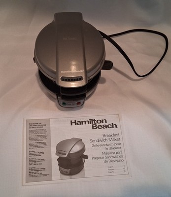Hamilton Beach Breakfast Sandwich Maker - Dark Gray