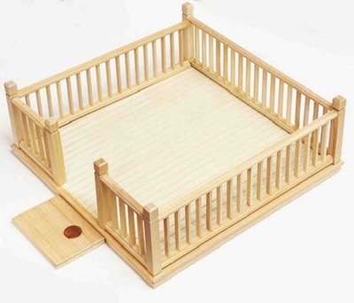 Puppenhaus Garten Terrassendielen Kit Naturholz Zum Selbermachen Flat Pack Zubehör Tumdee
