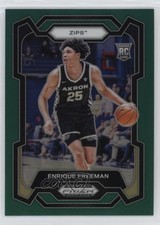 2024-25 Panini Prizm Draft Picks Green Prizm Enrique Freeman #72 1ht3