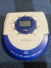 Accurian Portable CD Player RadioShack As Is