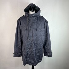 Vtg Marquardt & Schulz German Army Parka Jacket & Liner in Grey EU size 60 (XL)