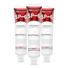 SP-6 Probiotic Whitening Toothpaste - Enhanced Formula with 6 Probiotics for ...