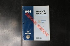 Grand Prix W Platform 1998 Service Manual Vol 2 Of 3 Second Edition