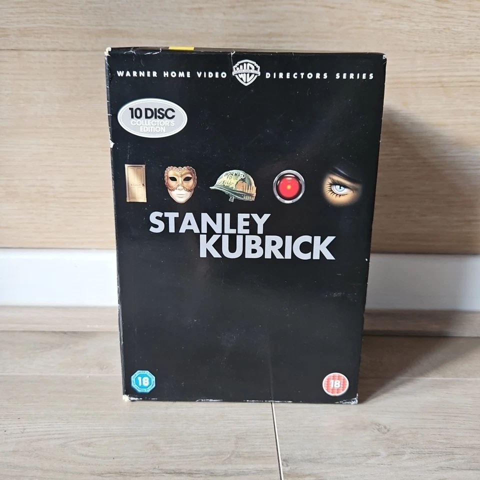 Stanley Kubrick DVD Boxset Movie Collection Series Complete Region 2  - Image 2 of 4