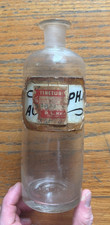 Vintage Apothecary Bottle Tincture Label R.L. Kear The Ryal Store Pharmacy