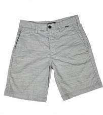 Hurley Grey Dri-Fit Board Shorts Y2K Era Surf Skate Chino Shorts