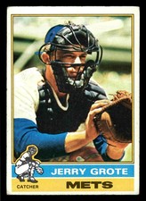 1976 Topps Jerry Grote #143 - New York Mets