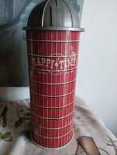 Louis Marx Toys Happi Time Farm Barn Silo Tin Toy Display Vintage Made In USA