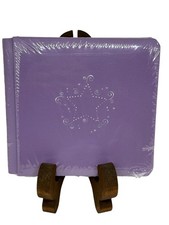 Creative Memories Lilac Album 8"x7.5" Purple Silver Star NEW SEALED Scrapbook