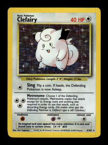 Clefairy — Base Set (Unlimited)