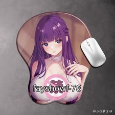 Anime Frieren: Beyond Journey's End Fern 3D Silicone Mouse Pad Wrist Rest Pads