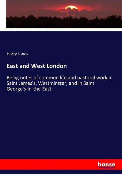 Harry Jones | East And West London | Taschenbuch | Englisch (2017) | 316 S.-image