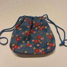Kimono Drawstring Bag Retro Kinchaku Formal Ceremony Japanese Style