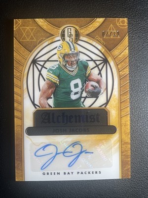 2024 Panini Gold Standard - Alchemist Auto - Josh Jacobs #AL-JJS Rose Gold /10