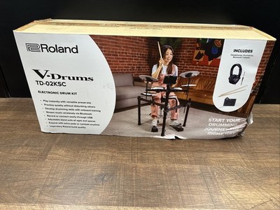 Roland TD-02K-SC Electronic Drum Kit Open Box