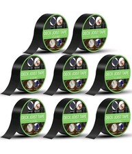 8 Pack Joist Tape 2" X 50' - Butyl Joist Flashing Tape for Wood Decks  Roof