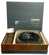 Ronson Varaflame Pathfinder Table Set Lighter Ashtray Cigarette in Original Box