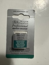 Winsor Newton Professional Series Watercolor Winsor Green blue shade