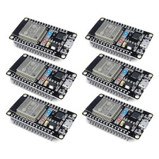 ESP-WROOM-32 Development Board ESP32S 2.4GHz Dual-Core Micro USB 6 Pack