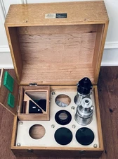 NIKON MACHINIST PROJECTION LENSES INSPECTION COMPARATOR V16-A 100XLP AND 200XLP