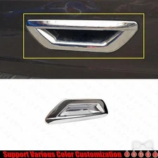 For Ford Edge 2015-2021 Chrome Silver Trunk Tailgate Door Bowl Frame Cover 1PCS