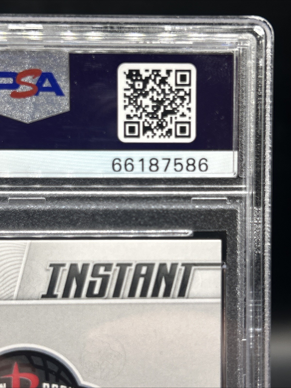 2021-22 Panini Instant Jalen Green RC #264 Orange Autographs /10 PSA 10 Pop 2!!! view 3