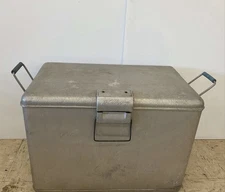 Vintage J.C. Higgins Metal Cooler – Sears Aluminum Ice Chest Retro Camping MCM