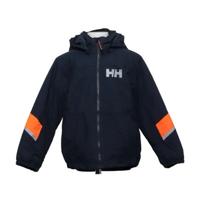 Helly Hansen, Winterjacke, Unisex (Kinder), Größe: 128, Blau/Orange #78r