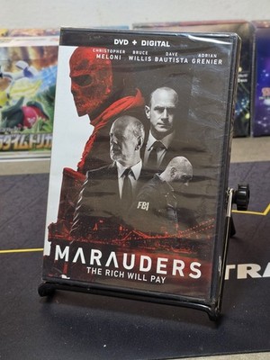 Marauders DVD and Digital Christopher Meloni Bruce Willis Dave Bautista