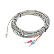 Temperature Sensor M6 Temperature Probes J Type 16ft 0 to 750 C 32 to 1382 F