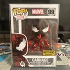 Funko Pop! Marvel: Carnage #99 - Hot Topic Exclusive w/ Protector