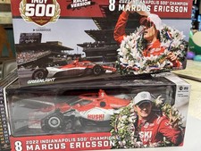 2022 MARCUS ERICSSON GREENLIGHT INDIANAPOLIS 500 WIN 1:18 DIECAST INDY CAR HONDA