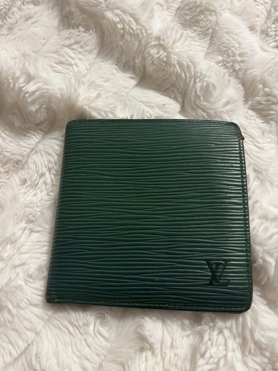 Louis Vuitton Vintage Epi Green leather Wallet | eBay