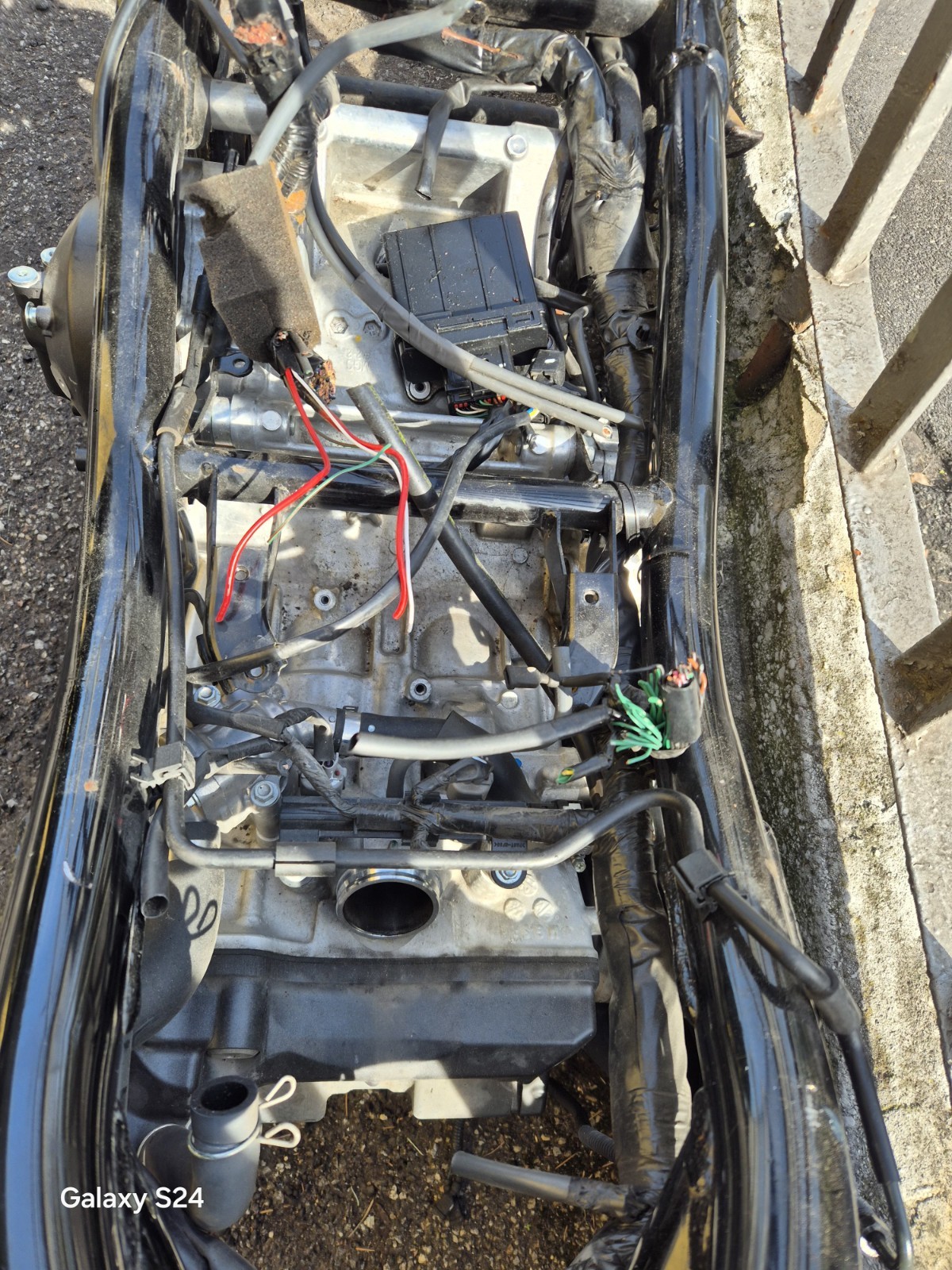 telaio e motore xadv 750