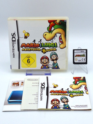 Mario & Luigi: Abenteuer Bowser - Nintendo DS - CiB - PAL - Guter Zustand