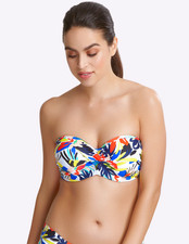 Panache Anya Riva Twist Bandeau Bikini Top SW1403 Floral Print