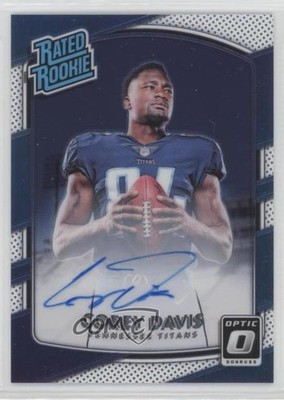 2017 Donruss Optic Rated Rookie Auto 88/150 Corey Davis #166 Rookie Auto RC mp7