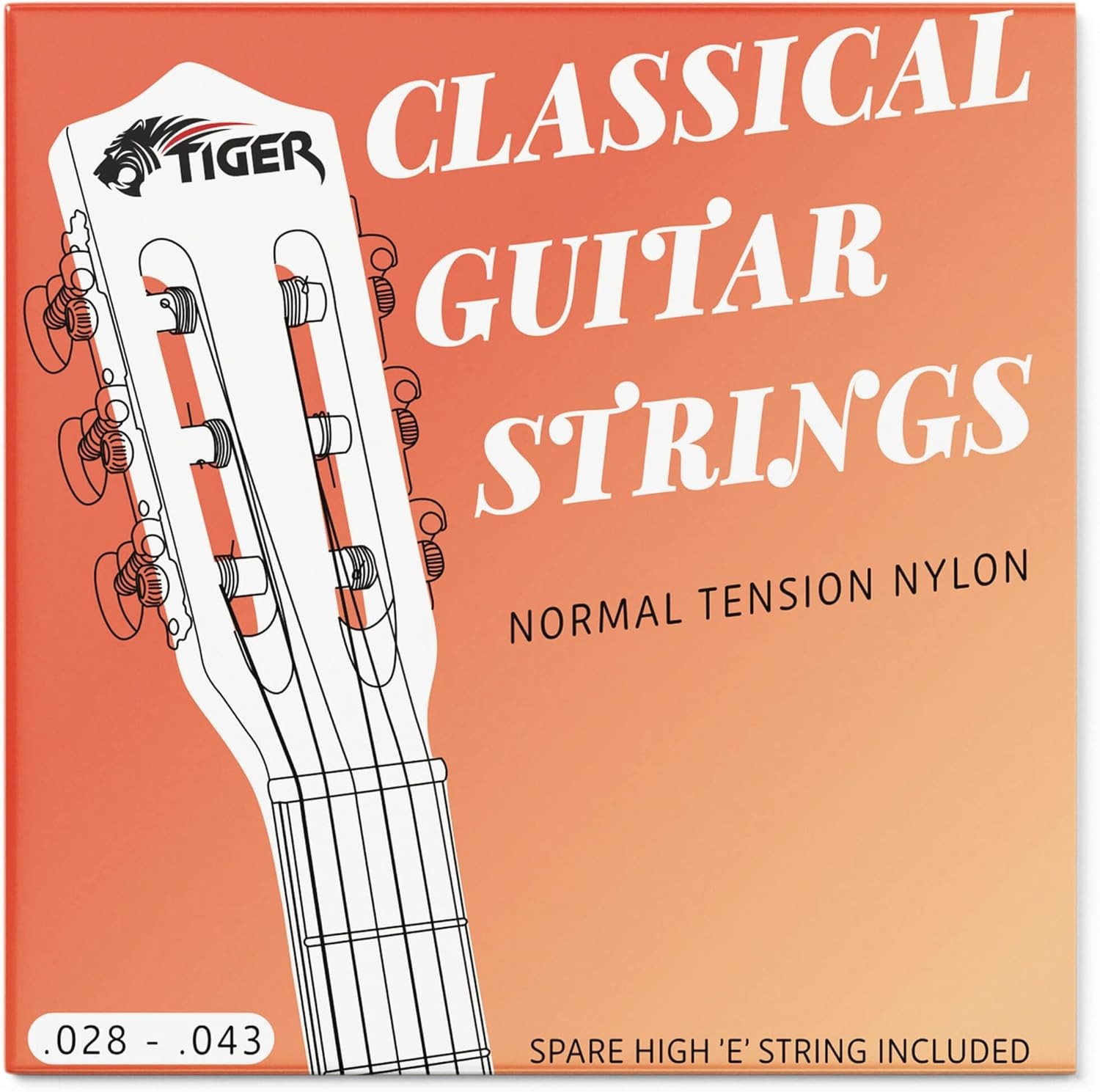 Corde per Chitarra Classica in Nylon - Tensione Normale