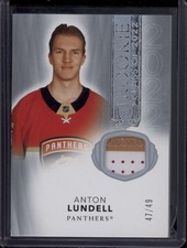 2021-22 The Cup Anton Lundell Rookie Class of 2022 Patch RC SP /49