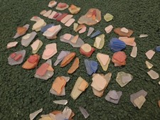Sea Glass, Crafting Glass, Various Sizes