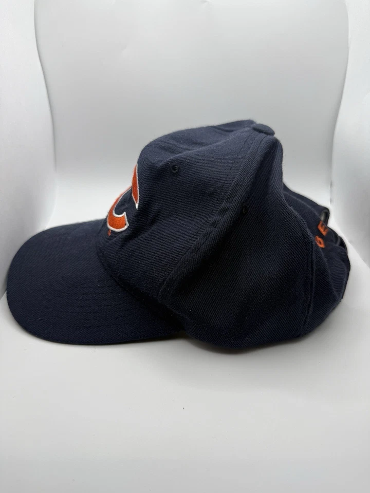 Gorra De Colección Chicago Bears Para Hombres Snapback Azul New Era Modelo Profesional Gorra de Lana Logo NFL Foto 2 de 4