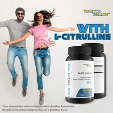 True Vitaliti Pro Blood Flow Pro L-Arginine: Male Blood Flow & Circulation Healt