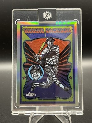 2025 Topps Chrome - Reggie Jackson Ultra Violet All-Stars Yankees No. UV-14