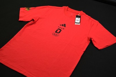 Adidas T-Shirt Trikot Jersey Olympia 2024 Deutschland Germany Sport Rot  M L NEU