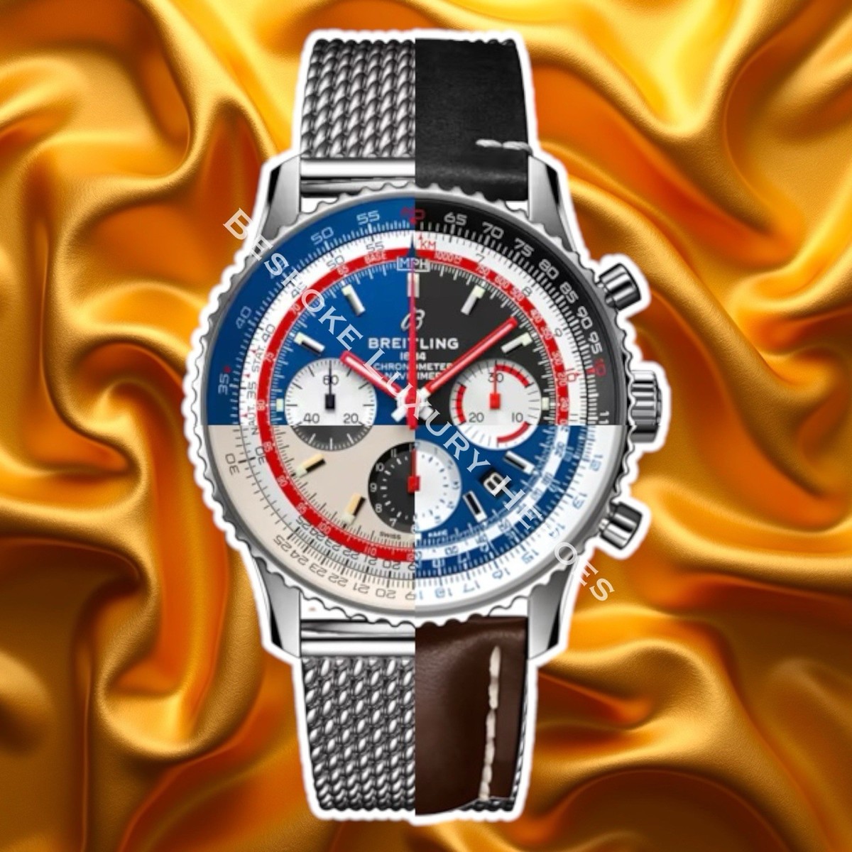 RARE Breitling Navitimer Air Series PanAm, Swissair, TWA, American